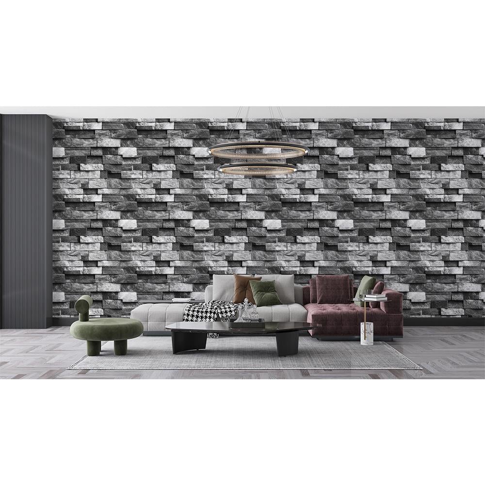 Füme Taş Duvar Kağıdı
