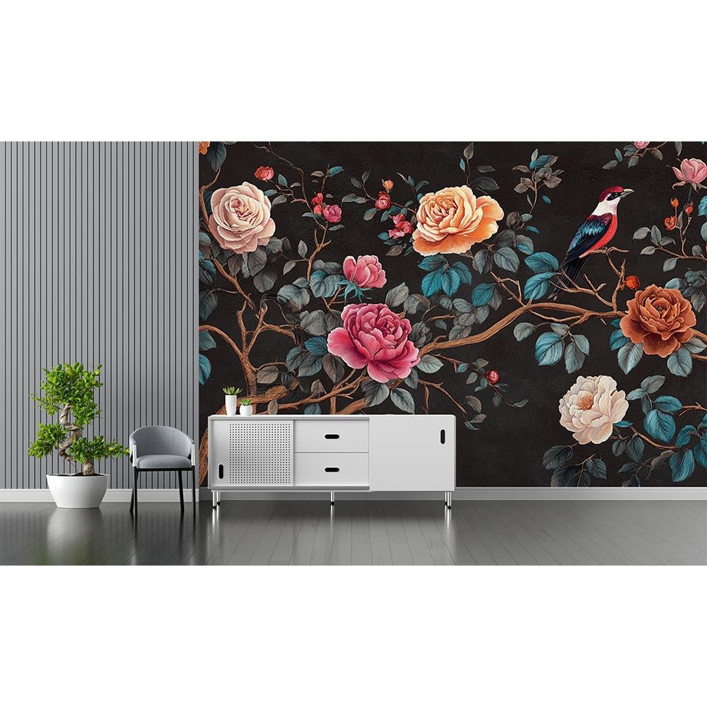 Gece Bahçesi Kuşu Duvar Kağıdı