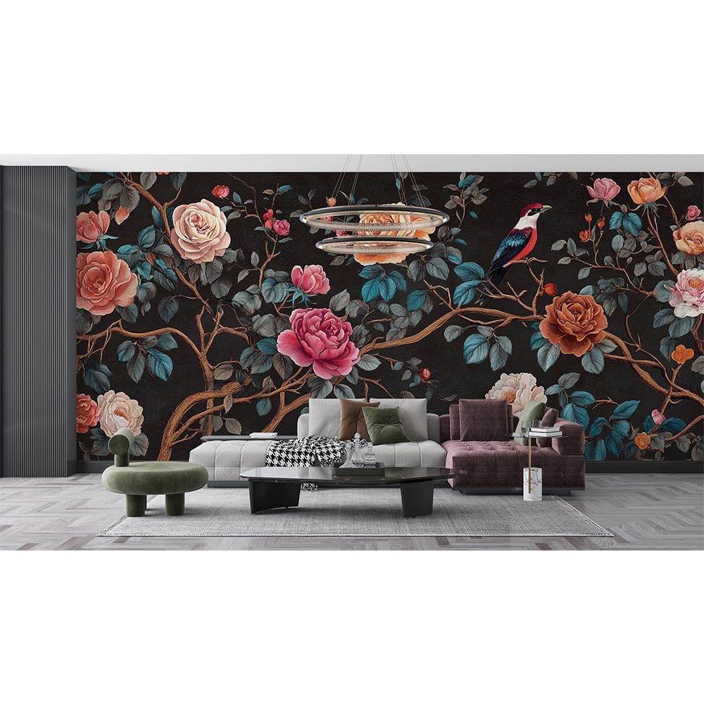 Gece Bahçesi Kuşu Duvar Kağıdı