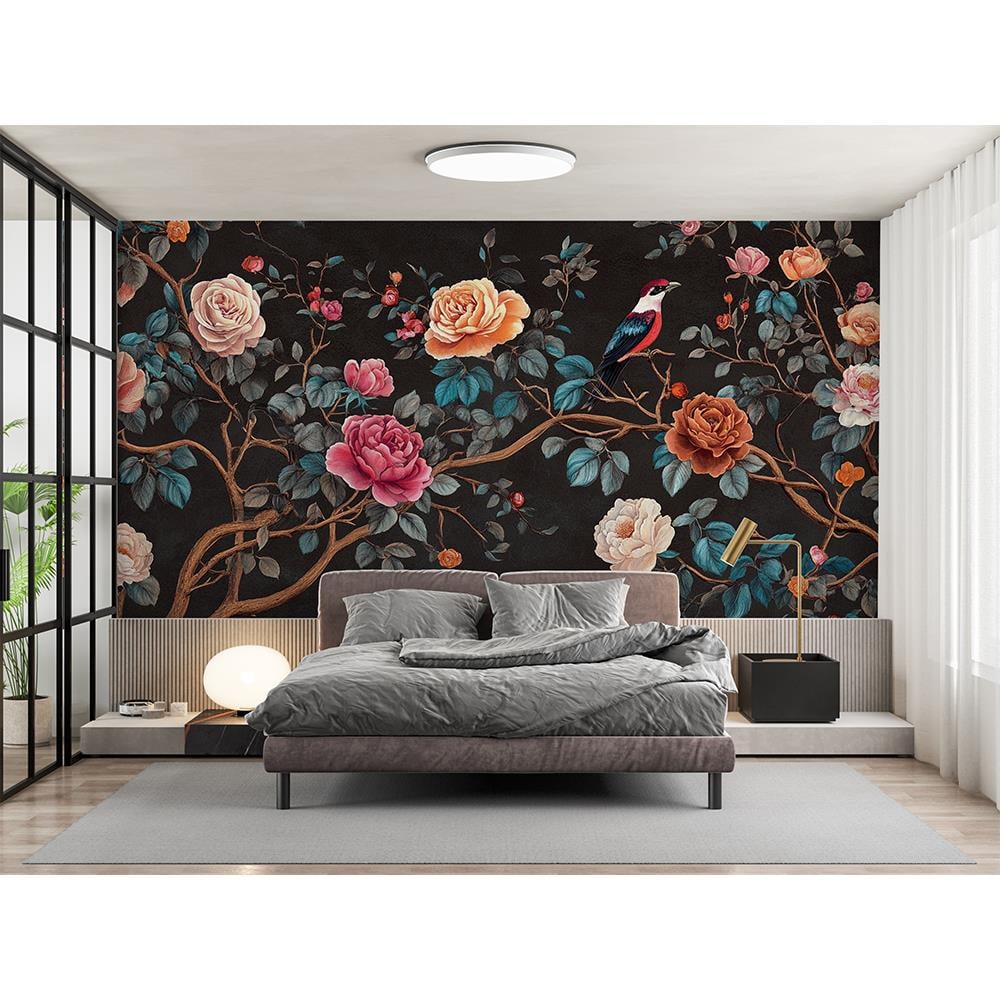 Gece Bahçesi Kuşu Duvar Kağıdı