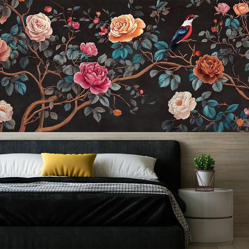 Gece Bahçesi Kuşu Duvar Kağıdı