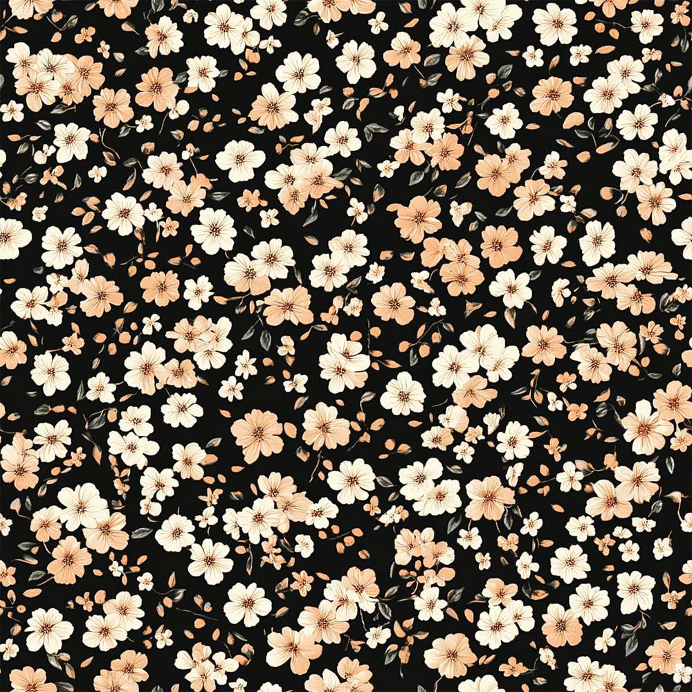 Gece Çiçek Tarlası Duvar Kağıdı