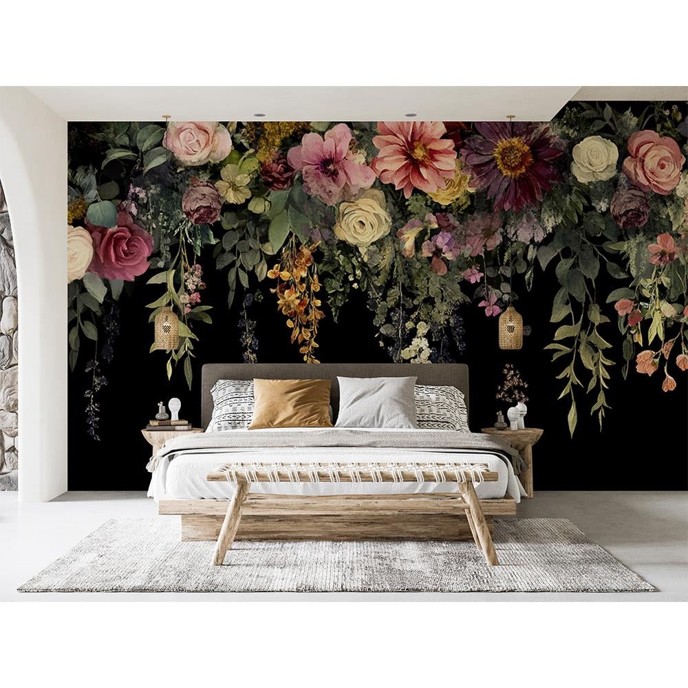 Gecenin Düşen Çiçekleri Duvar Kağıdı