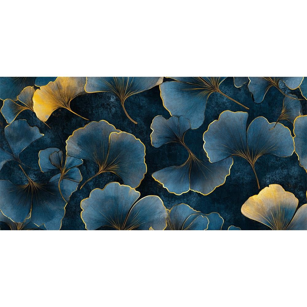 Gingko Altın Işıltısı Duvar Kağıdı