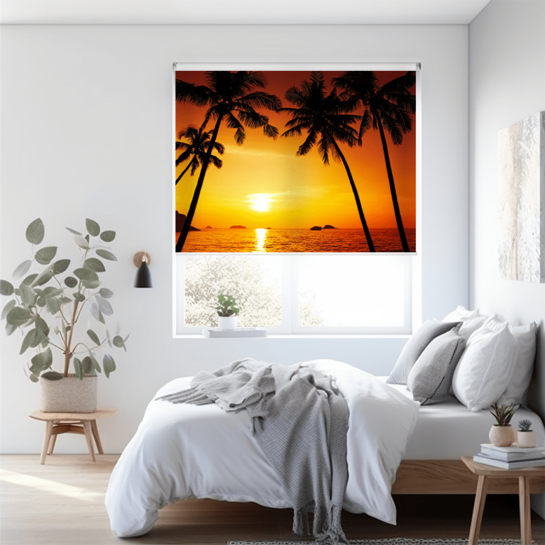 Gün Batım Manzaralı Stor Perde