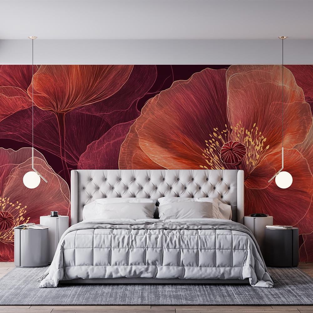 Gün Batımı Papatyası Duvar Kağıdı