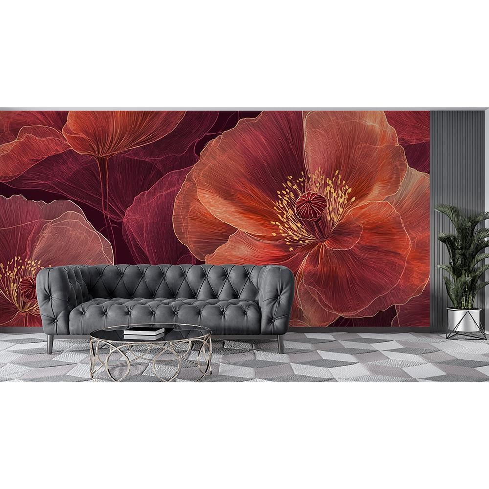 Gün Batımı Papatyası Duvar Kağıdı