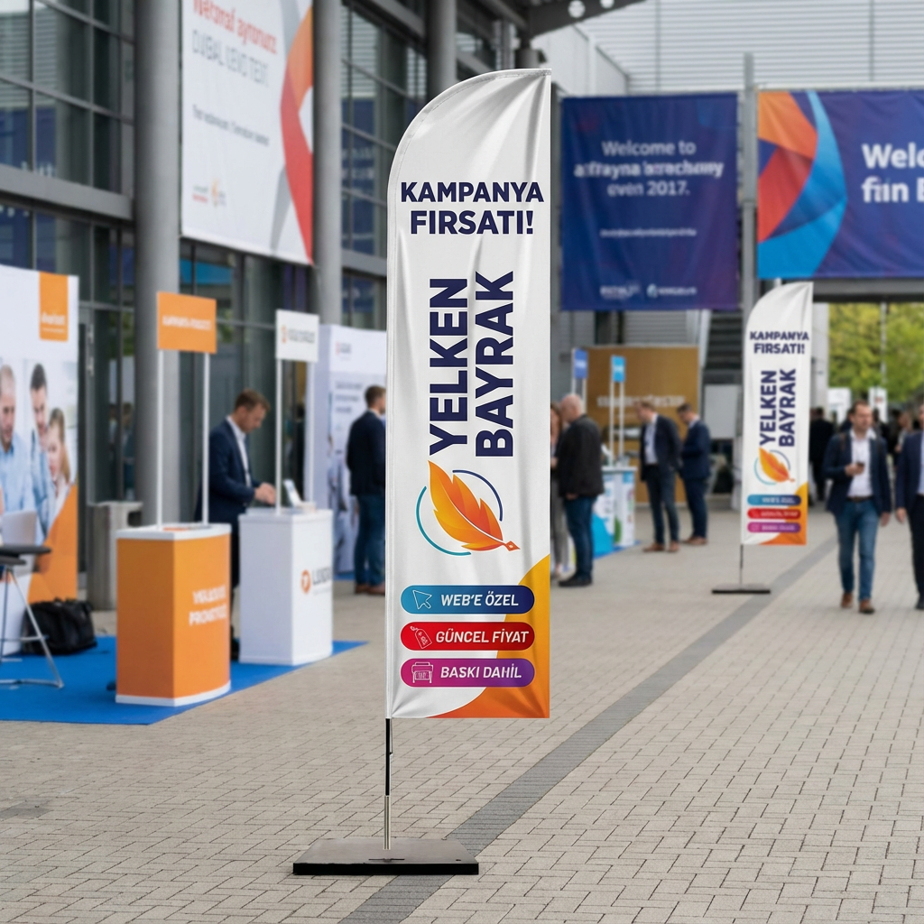 Kauçuk Tabanlı Yelken Bayrak