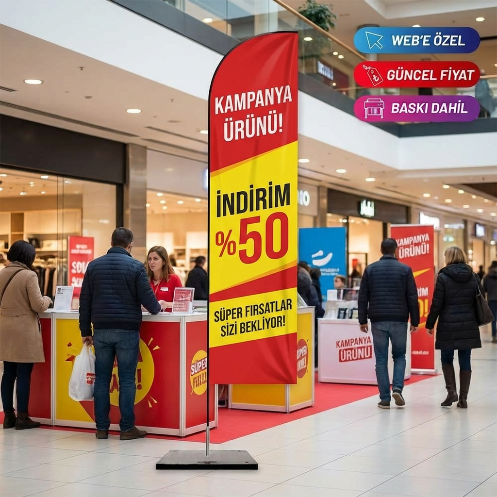 Kauçuk Tabanlı Yelken Bayrak