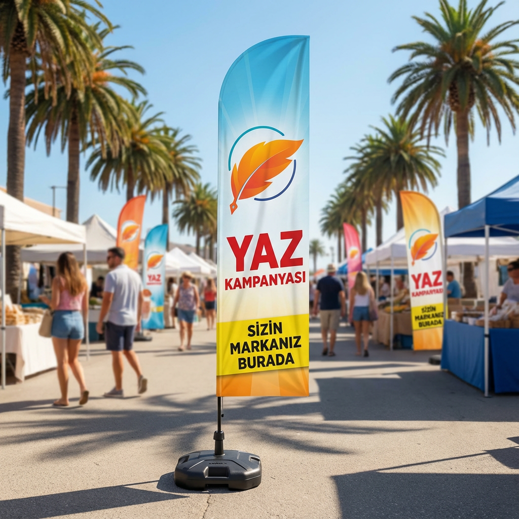 Kauçuk Tabanlı Yelken Bayrak