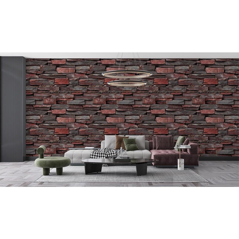 Kırmızı Kaya Taş Duvar Kağıdı