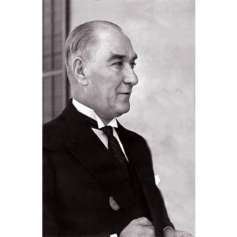 Konuşurken Atatürk Posteri