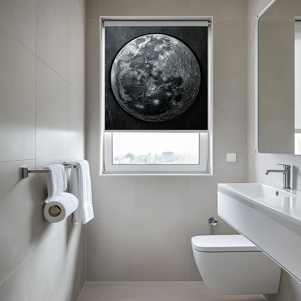 Kozmik Ay 3D Stor Perde