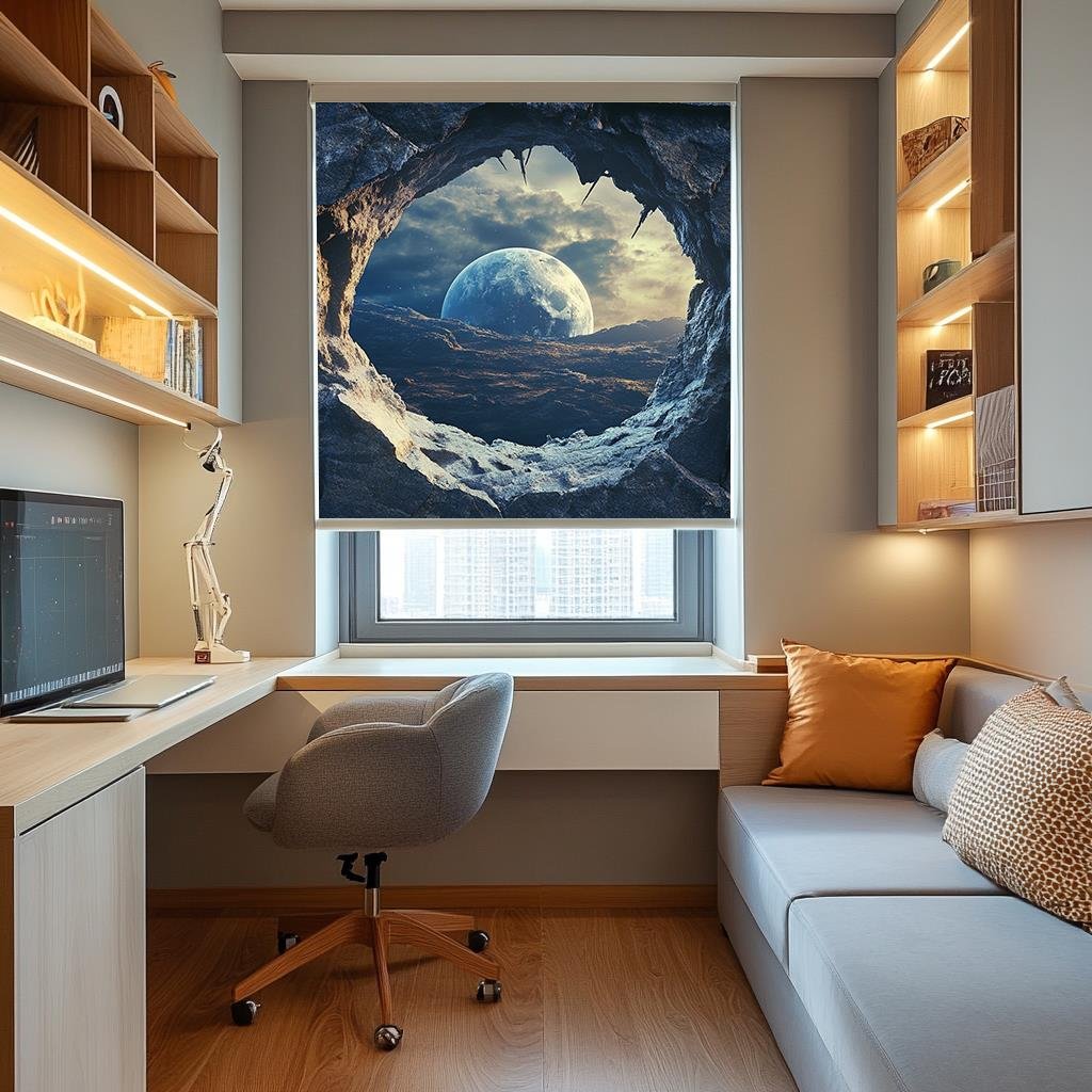 Kozmik Delik 3D Stor Perde