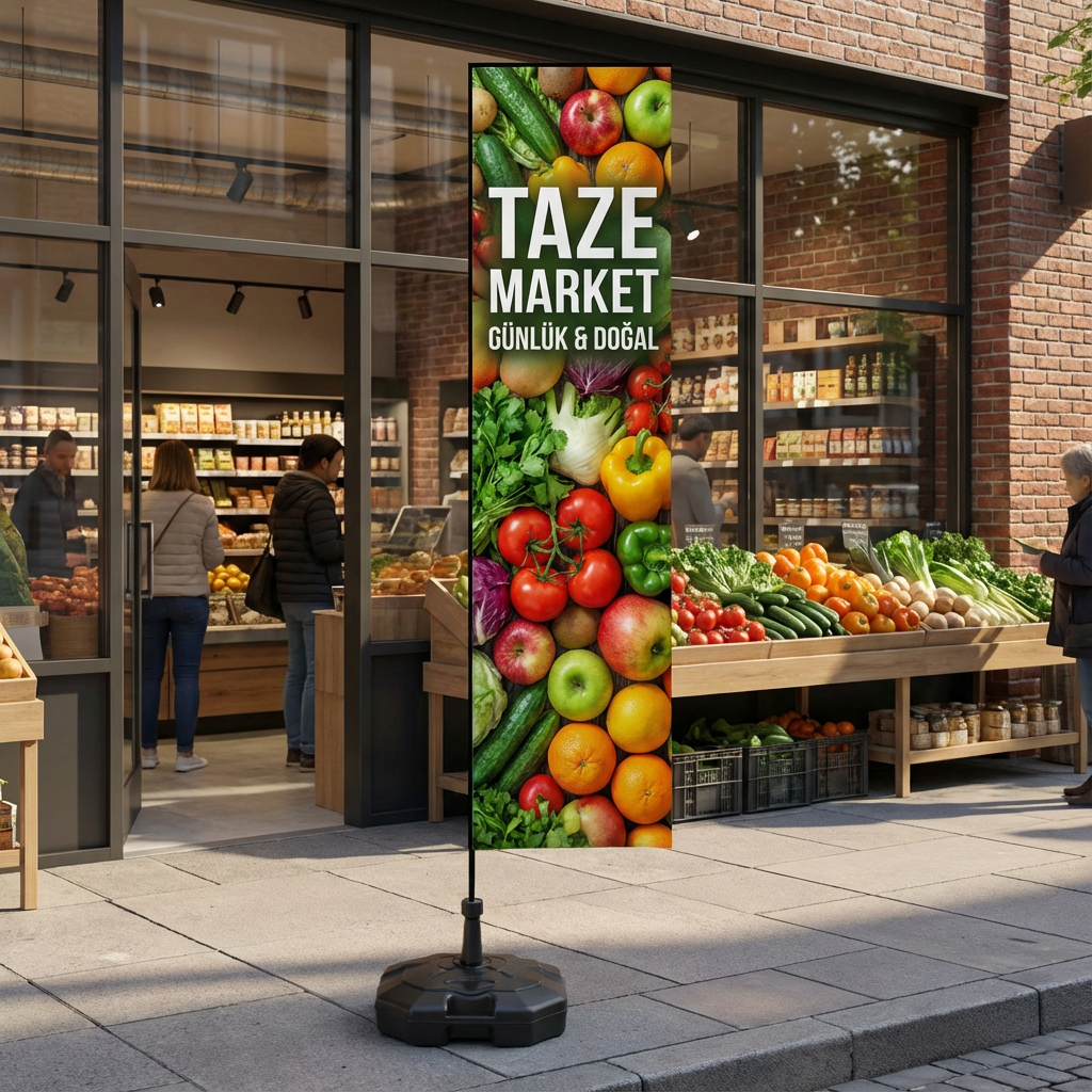 L tipi yelken bayrak