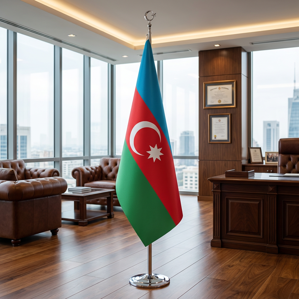 Logolu Makam Bayrağı (Sadece Bayrak)