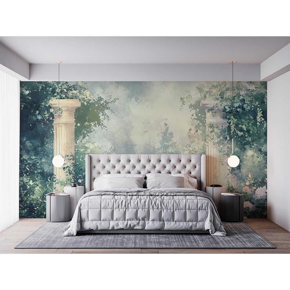 Minimalist Bahçe Duvar Kağıdı