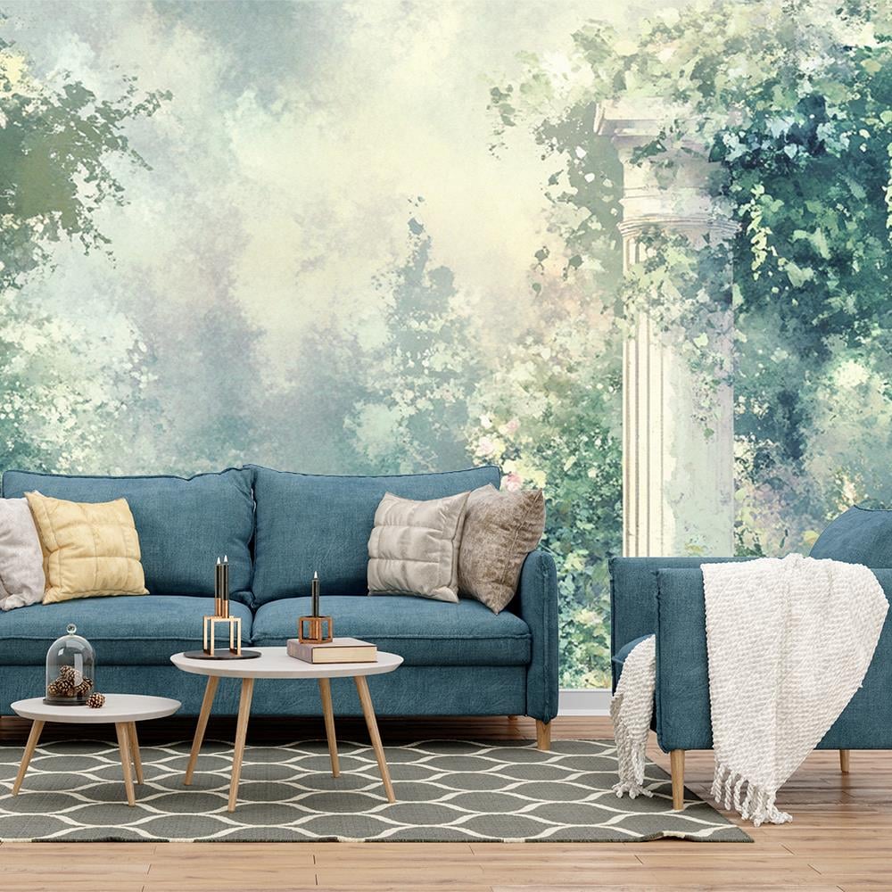 Minimalist Bahçe Duvar Kağıdı