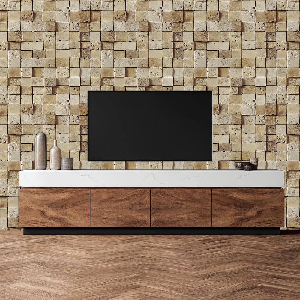 Mozaik Mermer Duvar Kağıdı