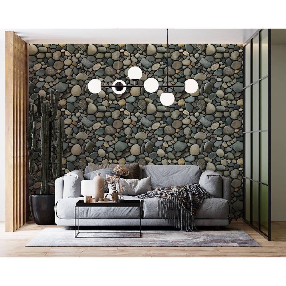 Nehir Çakıl Taşları Duvar Kağıdı