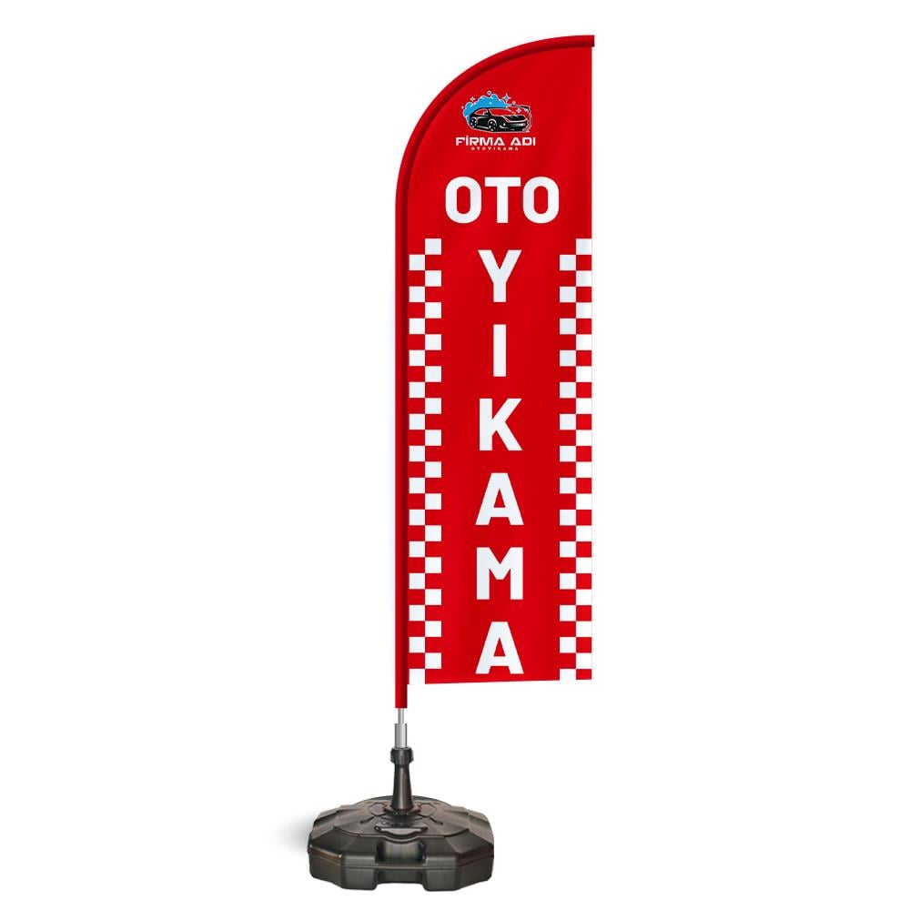 Oto Yıkama Yelken Bayrak