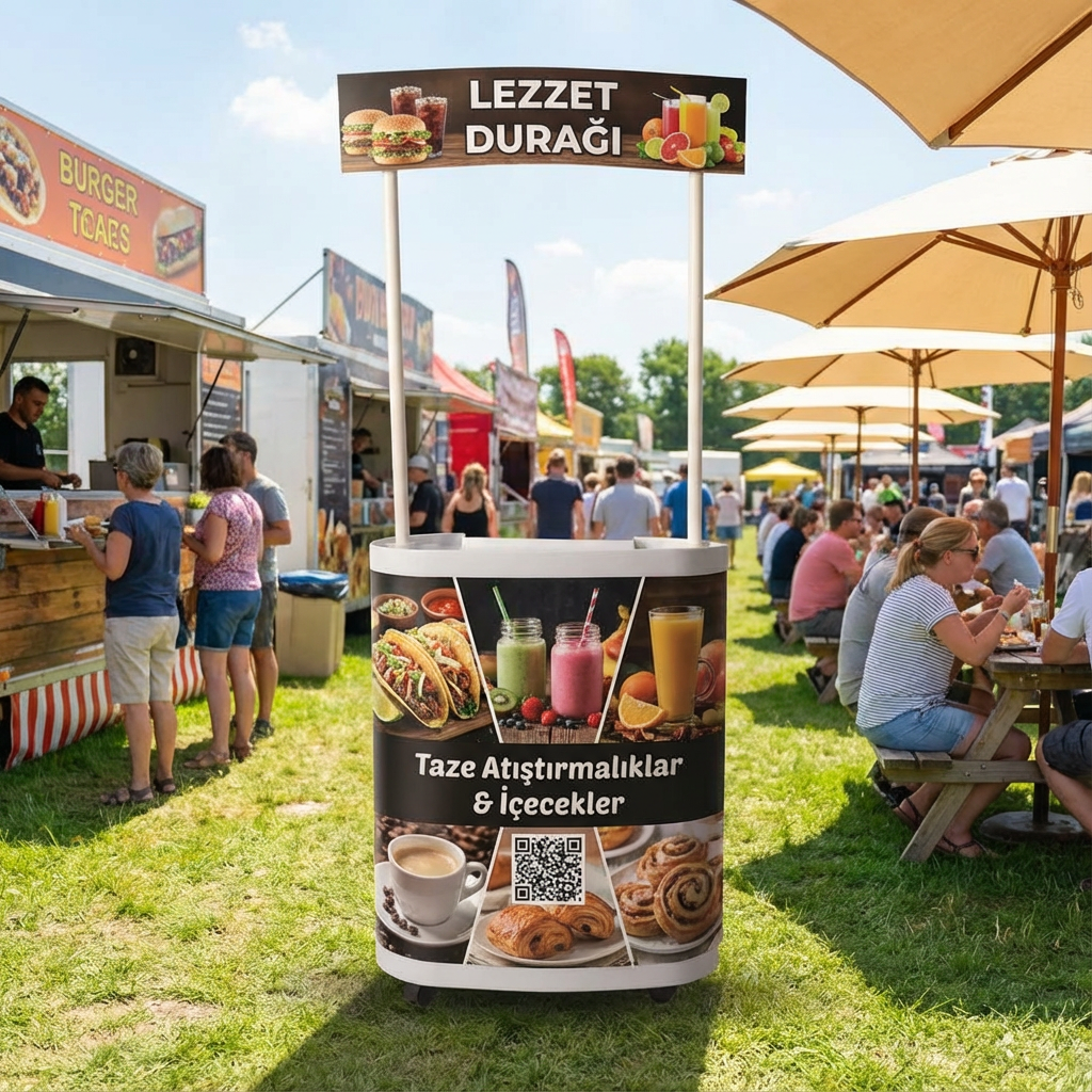 Oval Tanıtım Stand