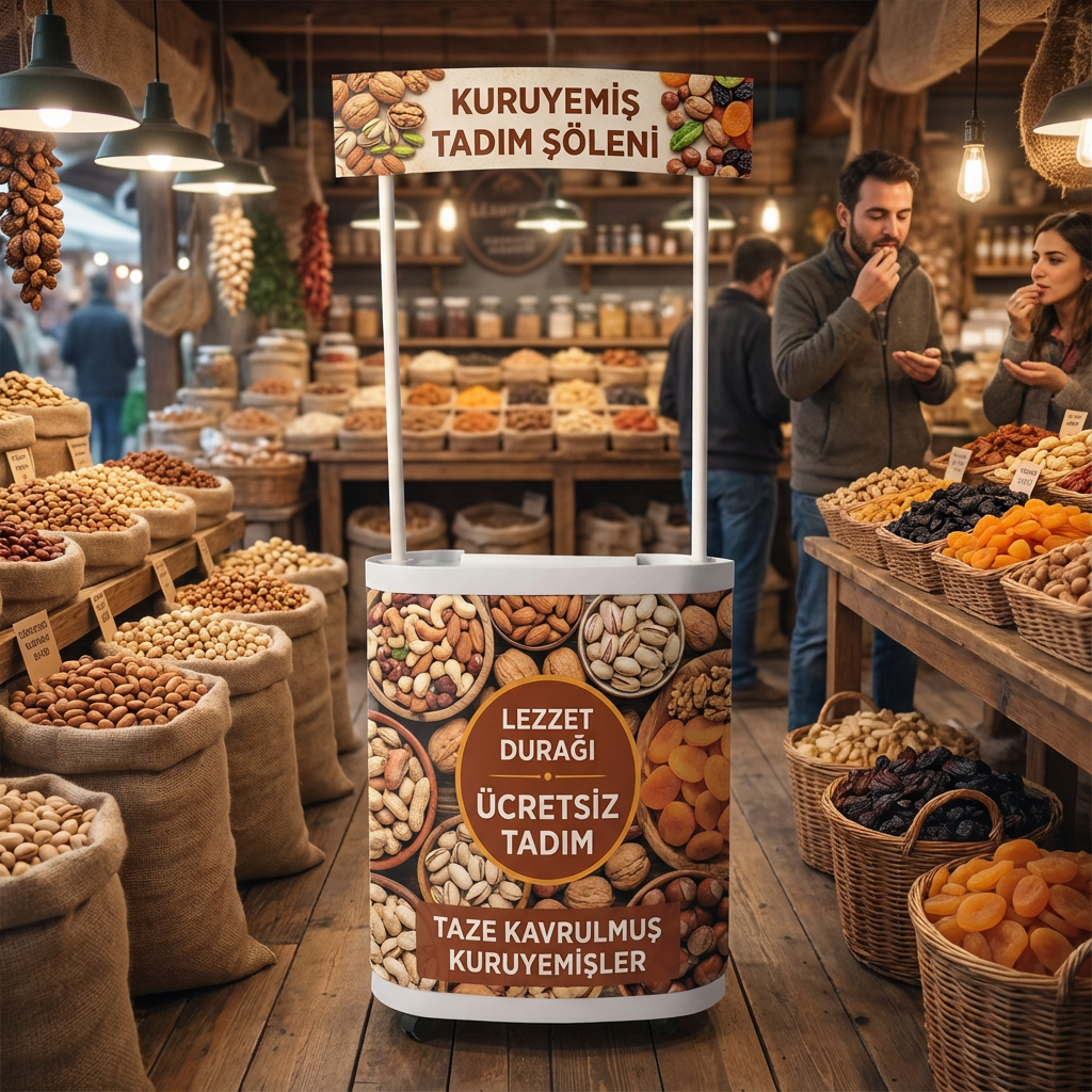 Oval Tanıtım Stand