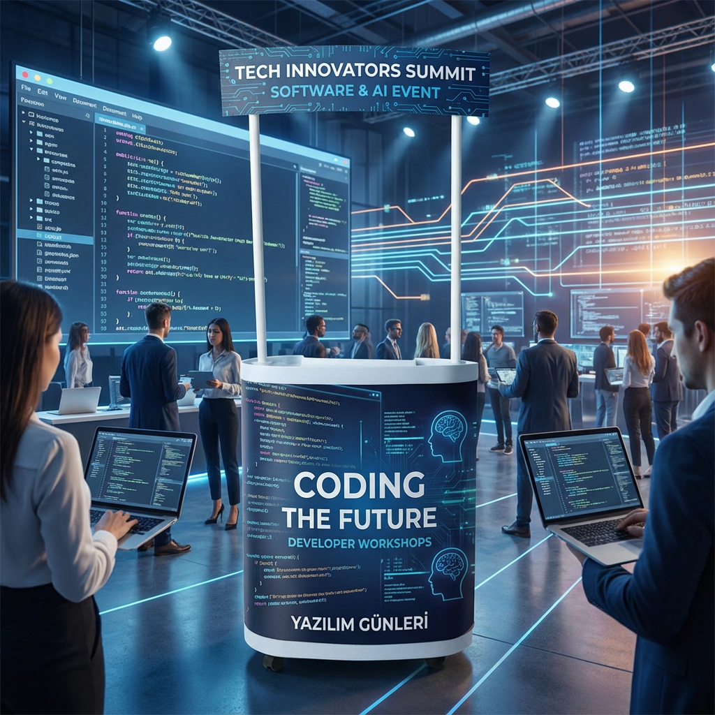 Oval Tanıtım Stand