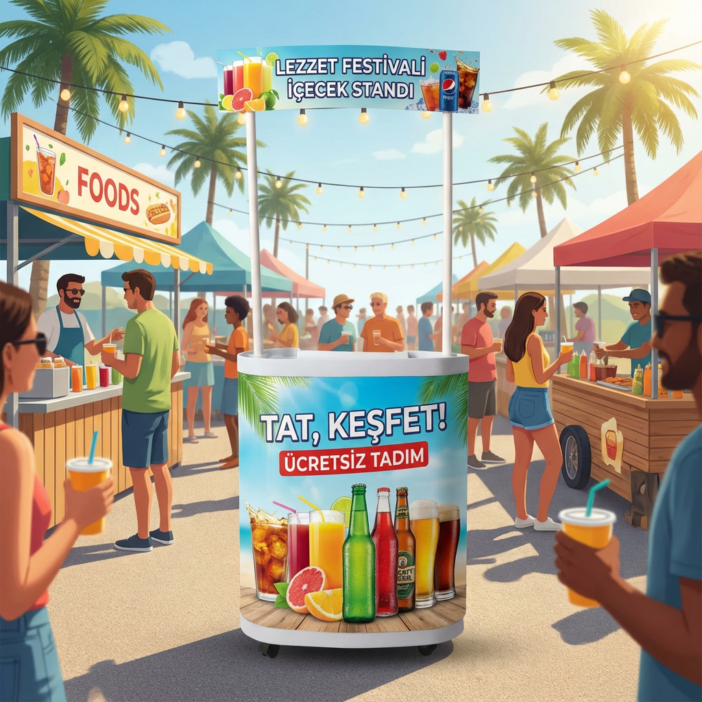 Oval Tanıtım Stand