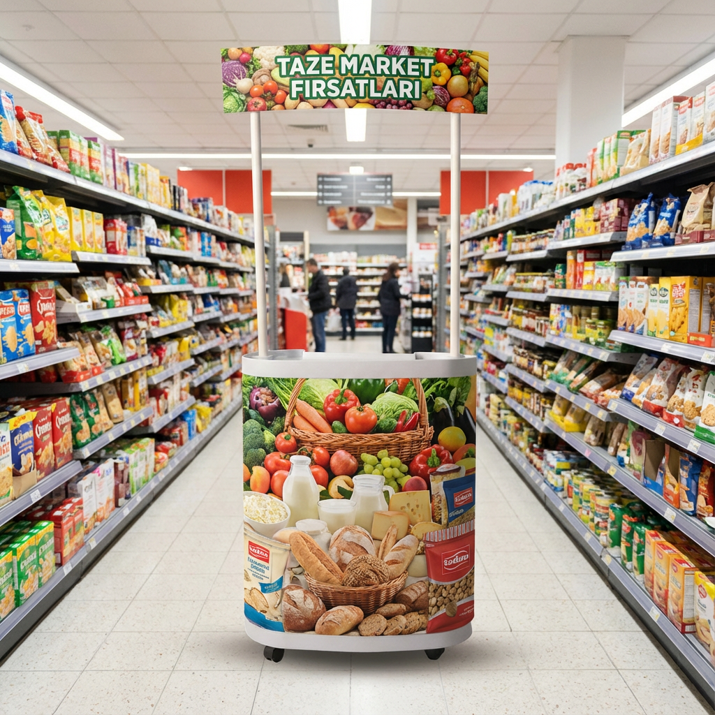 Oval Tanıtım Stand