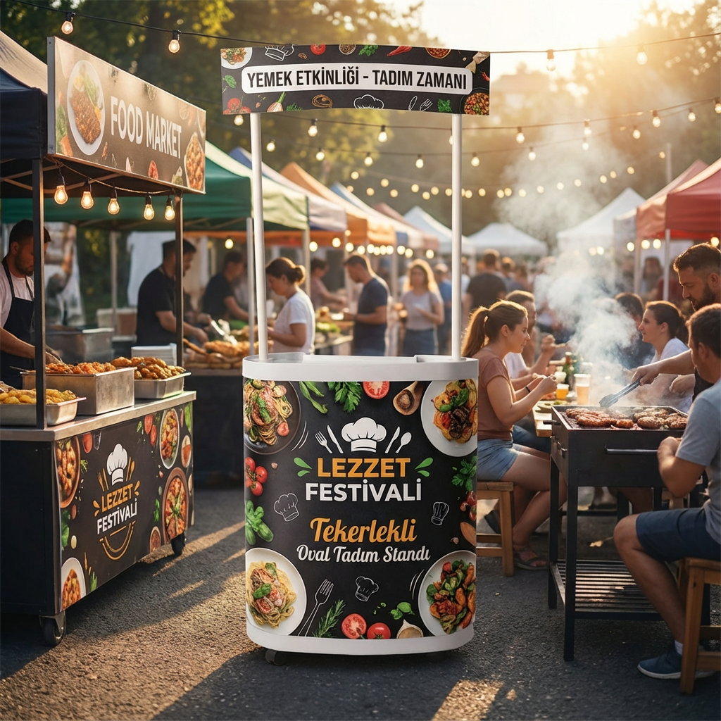 Oval Tanıtım Stand