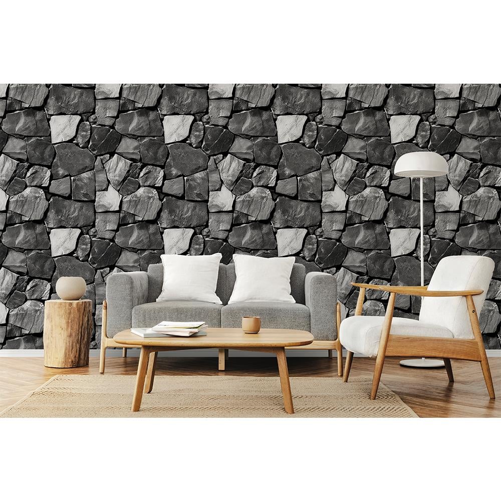 Parçalı Kaya Taş Duvar Kağıdı