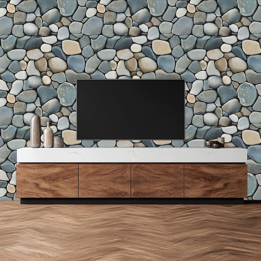 Pastel Çakıl Taş Duvar Kağıdı