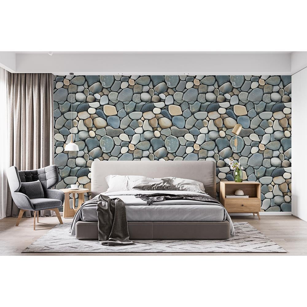 Pastel Çakıl Taş Duvar Kağıdı