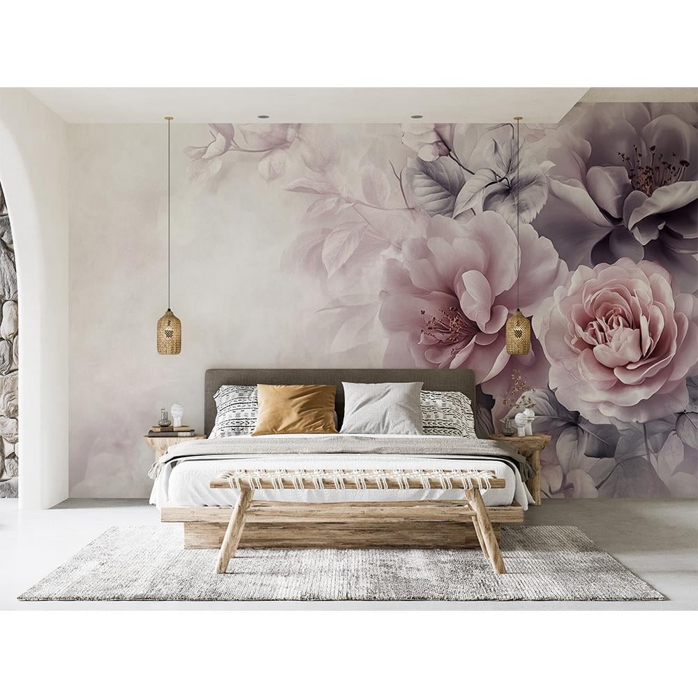 Pastel Gül Masalı Duvar Kağıdı