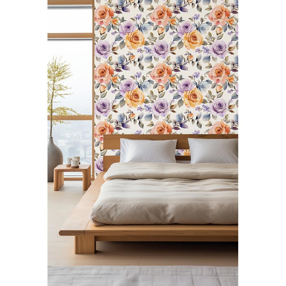 Pastel Güllerin Zarafeti Duvar Kağıdı