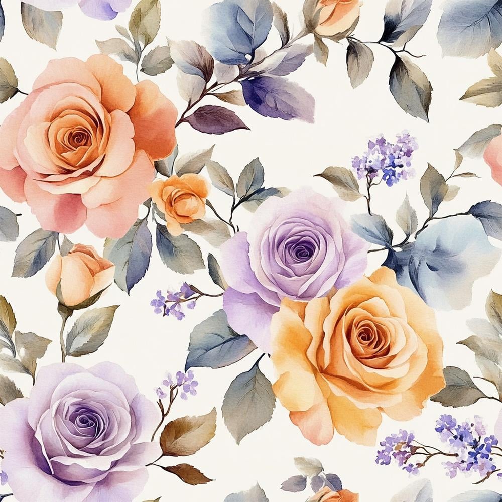 Pastel Güllerin Zarafeti Duvar Kağıdı