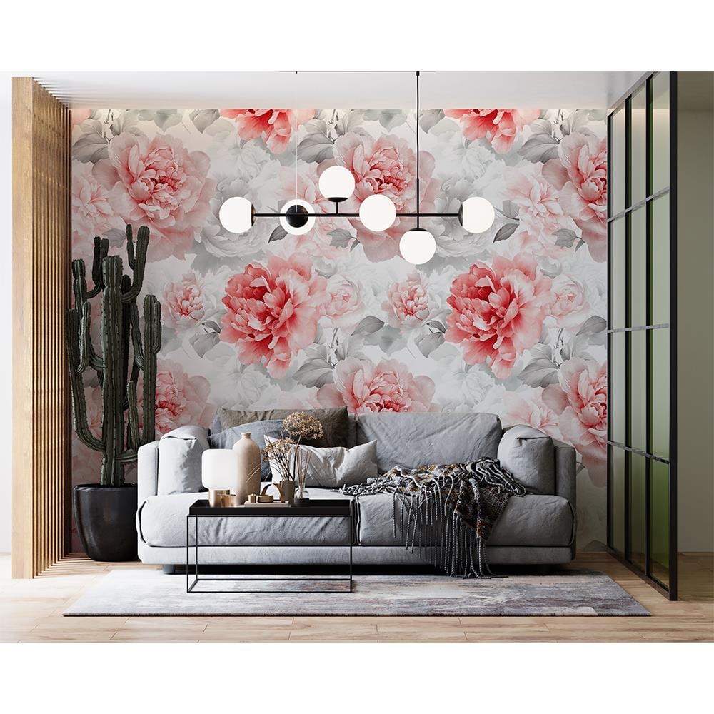 Pastel Şakayık Zarafeti Duvar Kağıdı