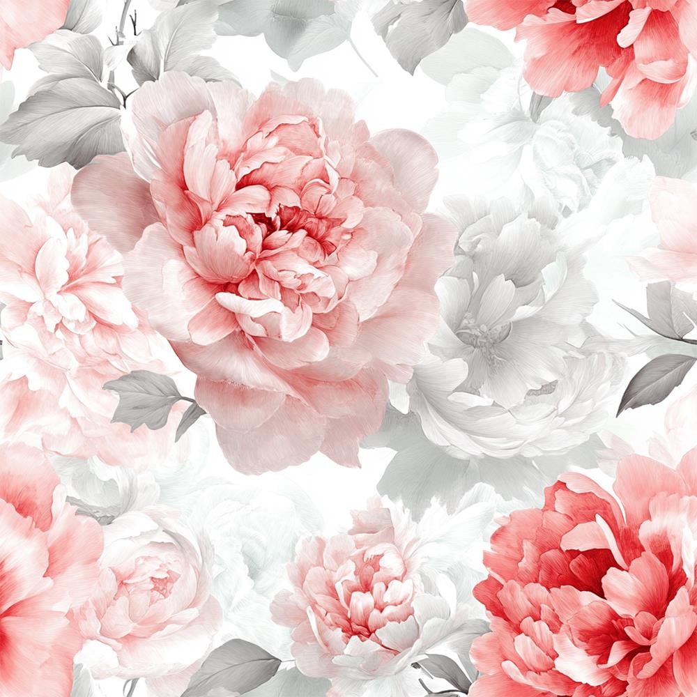 Pastel Şakayık Zarafeti Duvar Kağıdı