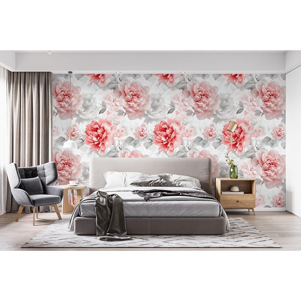 Pastel Şakayık Zarafeti Duvar Kağıdı