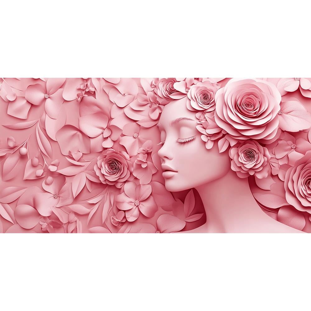 Pembe Çiçekler İçinde Rüya Duvar Kağıdı