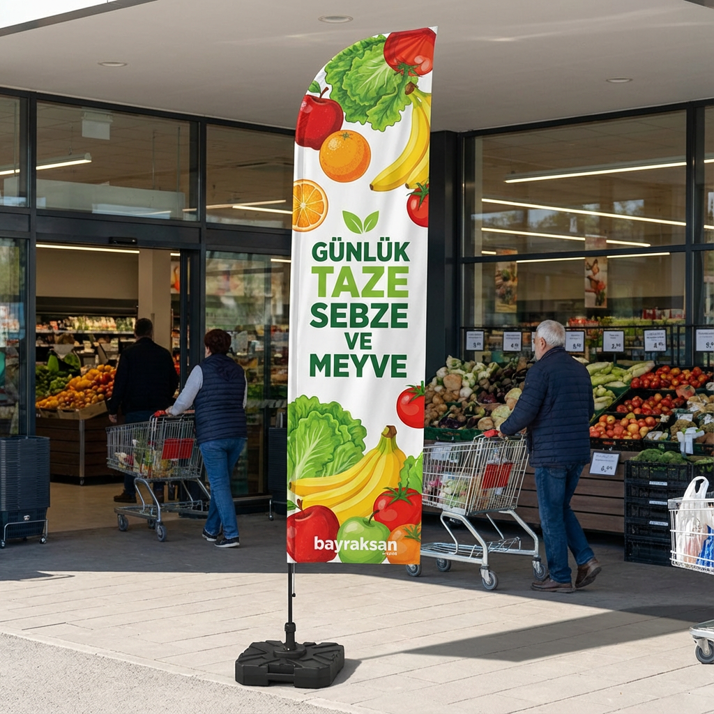 Plaj Yelken Bayrak İmalatı