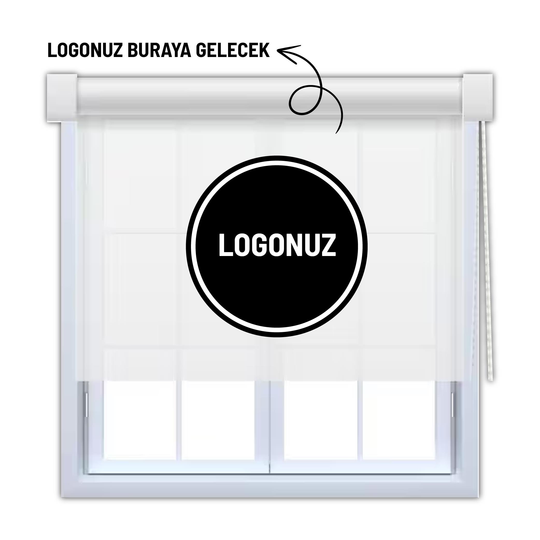 Reklam ve Logo Baskılı Stor Perde
