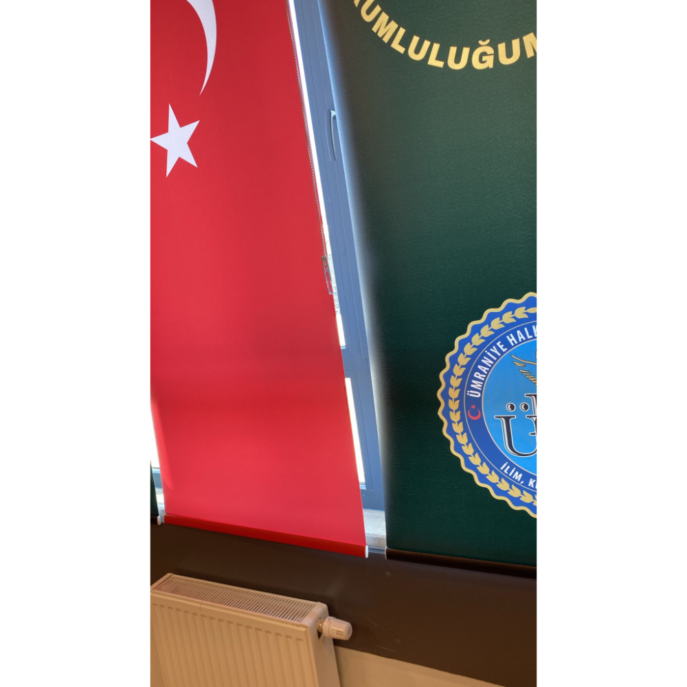 Reklam ve Logo Baskılı Stor Perde