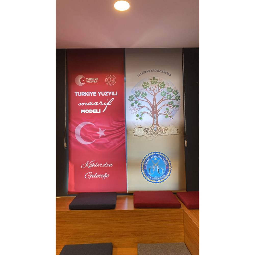 Reklam ve Logo Baskılı Stor Perde