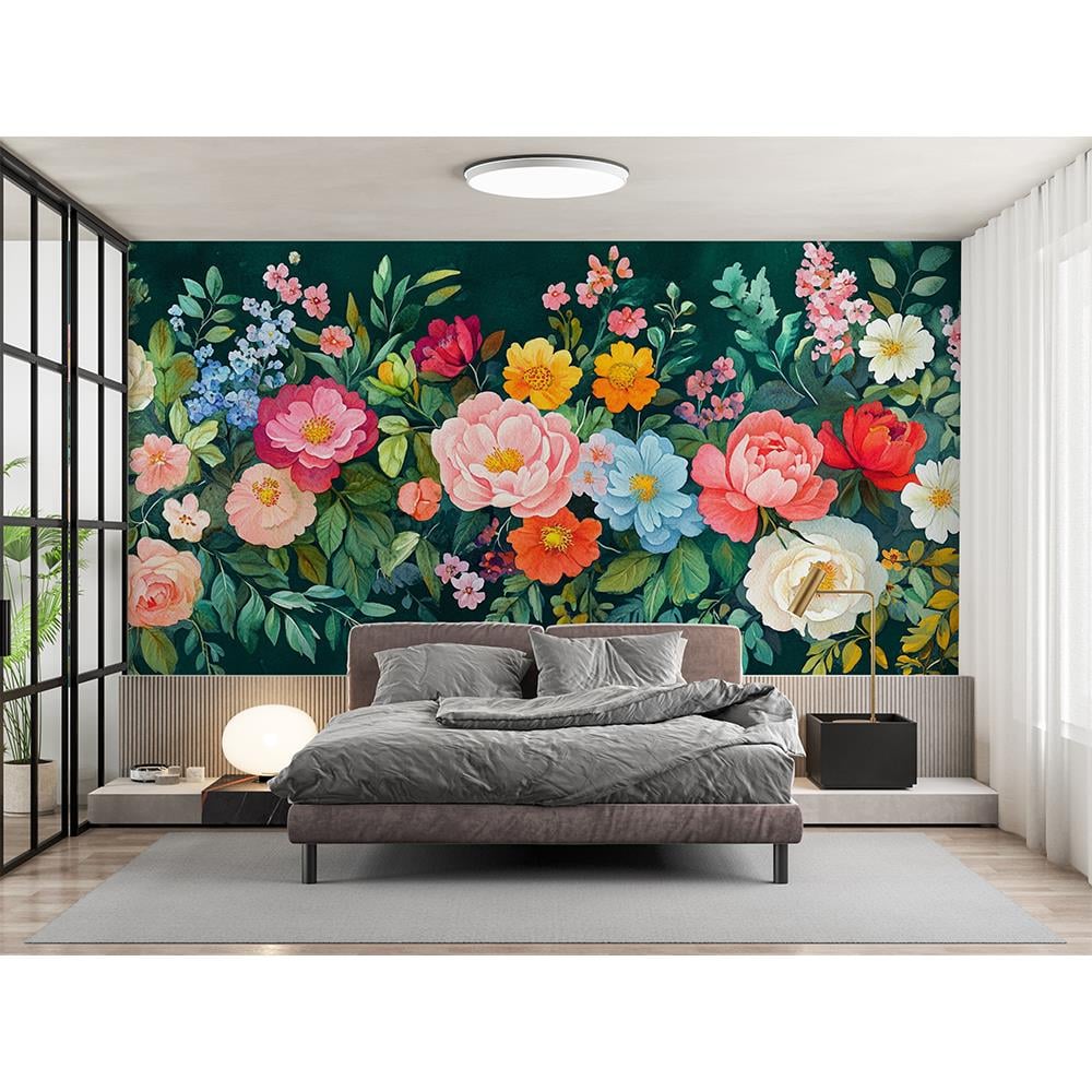 Renk Cümbüşü Bahçesi Duvar Kağıdı