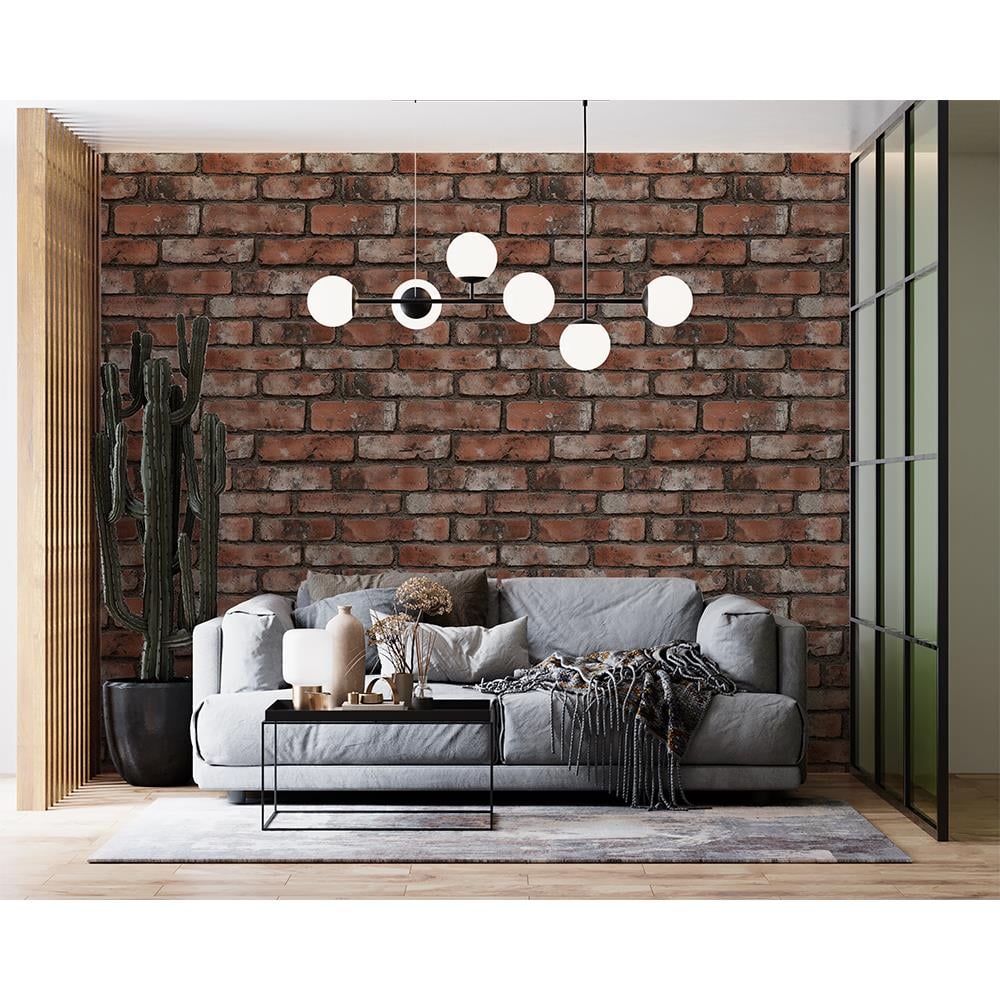 Rustik Tuğla Taş Duvar Kağıdı