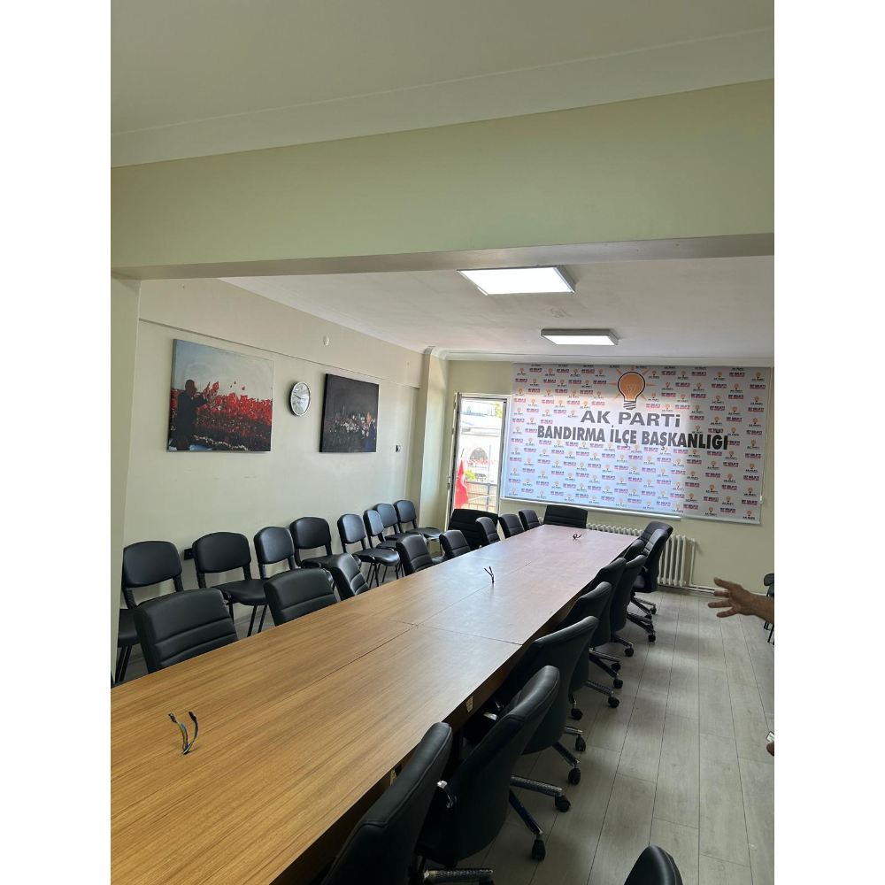 Şirket Logolu Stor Perde