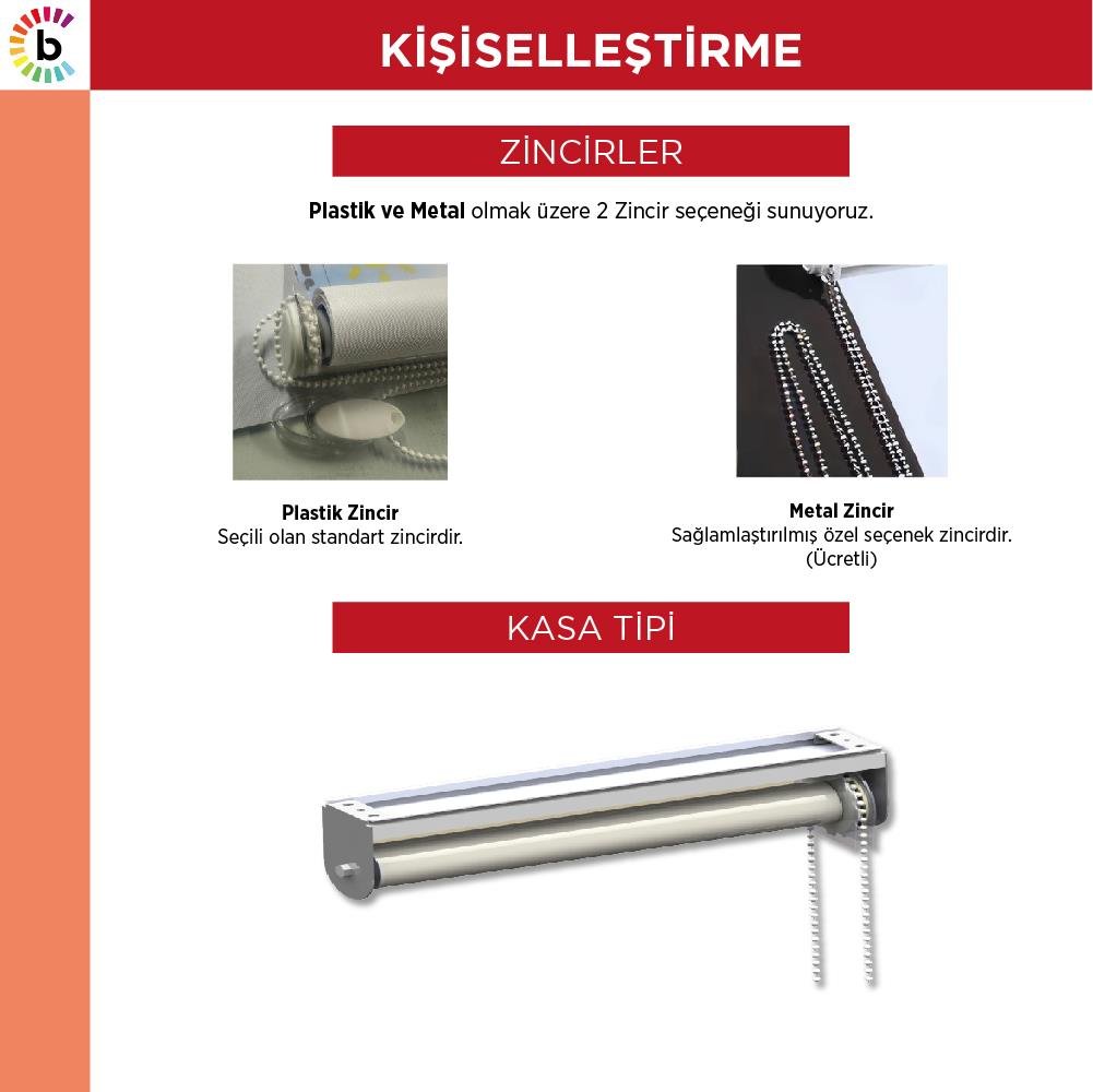 Şirket Logolu Stor Perde