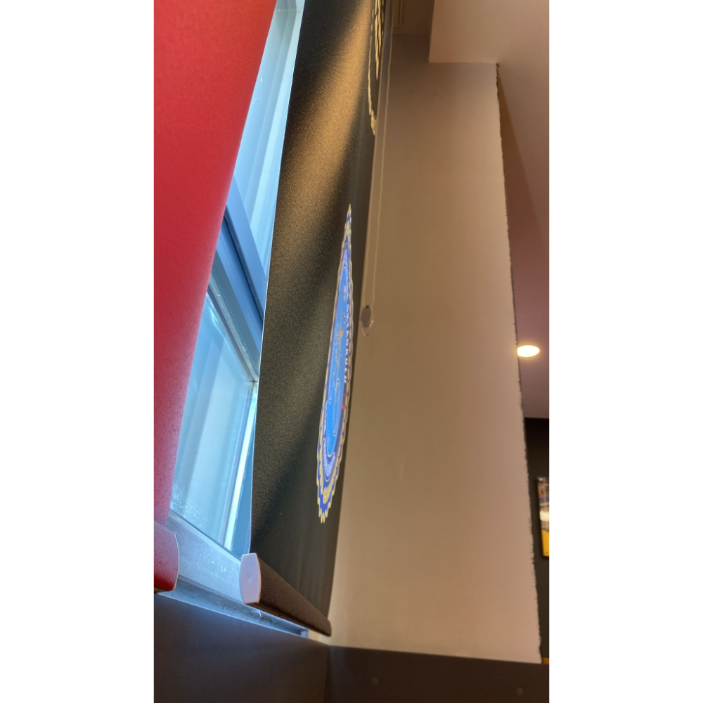 Şirket Logolu Stor Perde